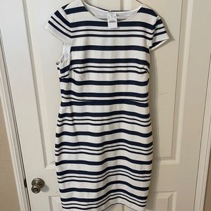 J. Crew Factory Striped Dress